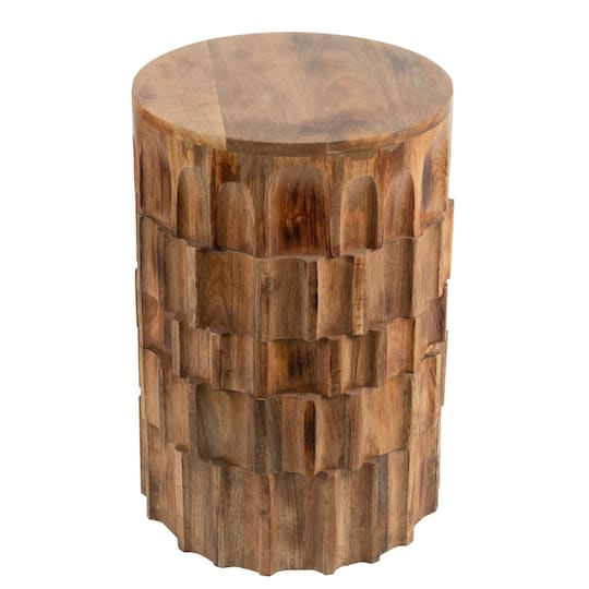 22" Mango Wood Stool by Ashland®